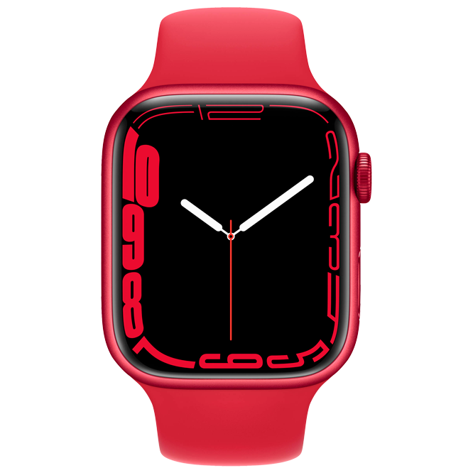 Apple Watch Series 7 Aluminum 45mm MKJU3 (GPS+Cellular) rosu