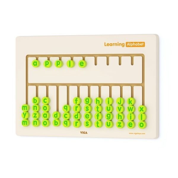 Бизиборд Viga Wall Toy - Learning Alphabet (50674)