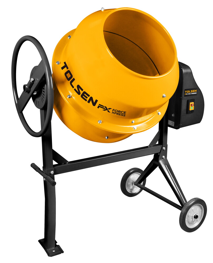 Betoniera Tolsen 79960, 850 W, 200L