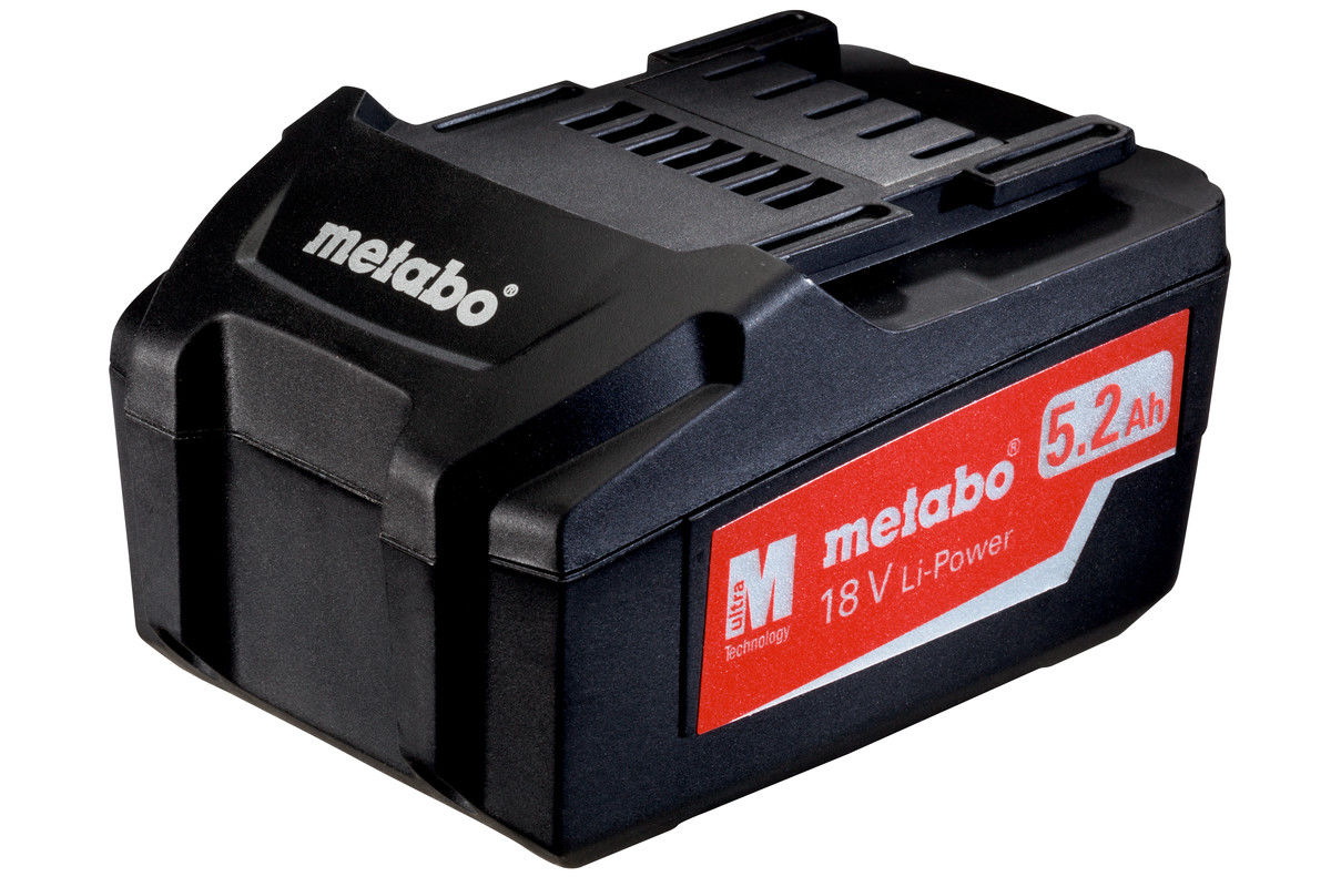 Аккумулятор для инструмента Metabo Li-Power 18V 5.2Ah (625592000)