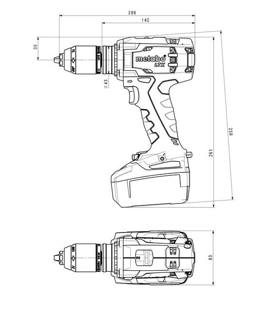 Шуруповерт Metabo BS 18 LTX Impuls (602191500)