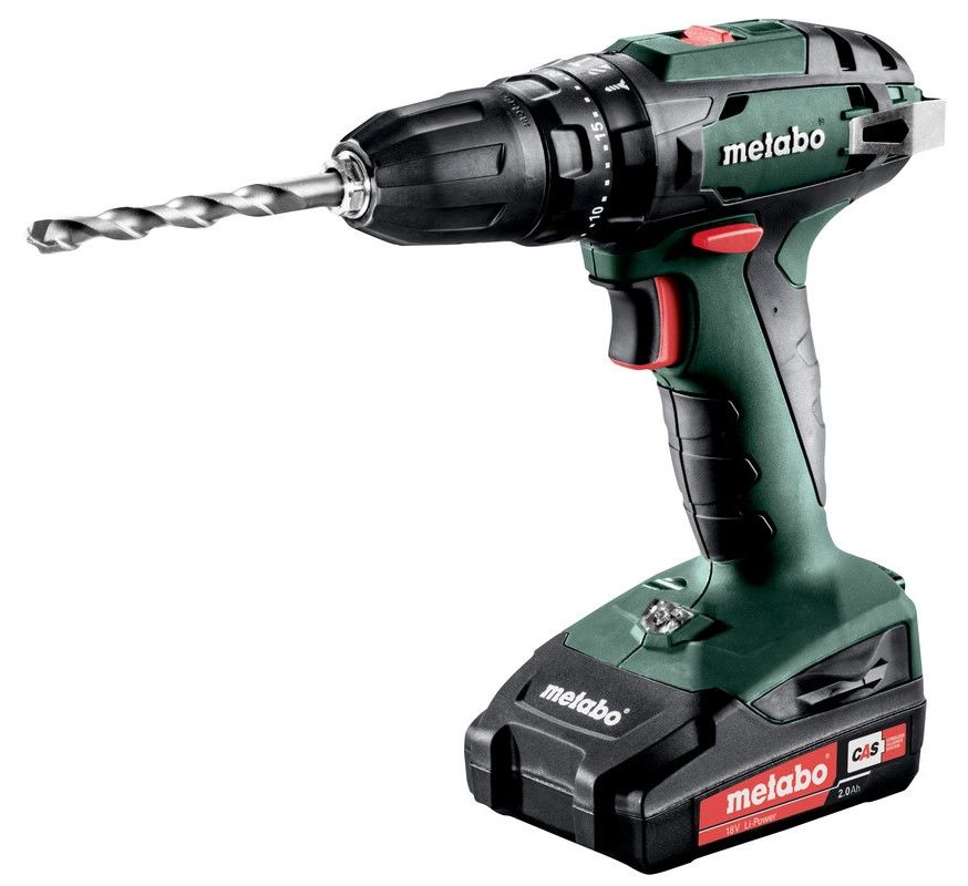 Шуруповерт Metabo SB18 2x2.0Ah Case (602245560)