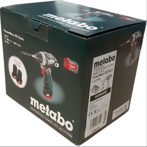 Шуруповерт Metabo PowerMaxx BS Basic (600984000)