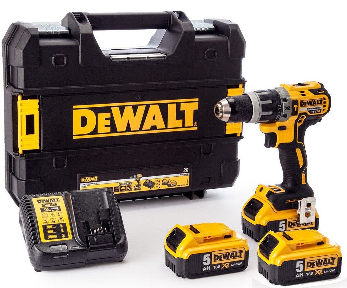 Шуруповерт DeWalt DCD996P3-QW