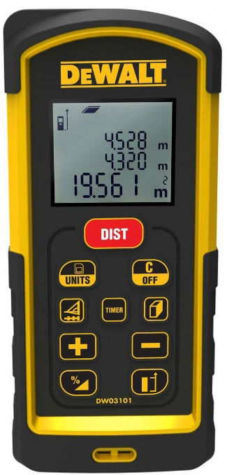 Telemetru DeWalt DW03101