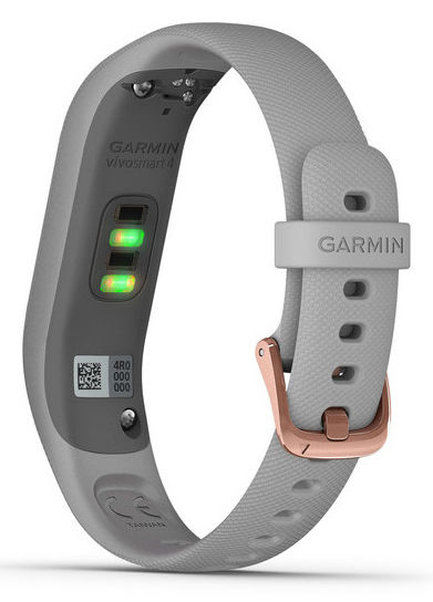 Фитнес браслет Garmin Vivosmart 4 Silver S/M with Grey Band