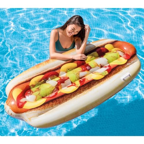 Saltea gonflabila Intex 58771 Hot-Dog